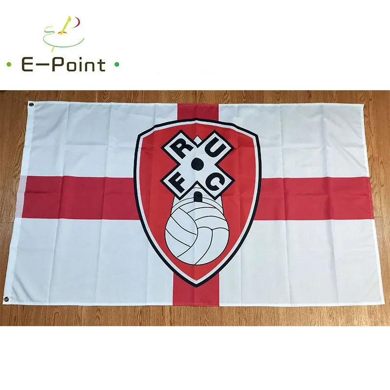England Rotherham United FC 3 5ft 90cm 150cm Polyester EPL flag Banner decoration flying home & garden flags Festive gifts220R