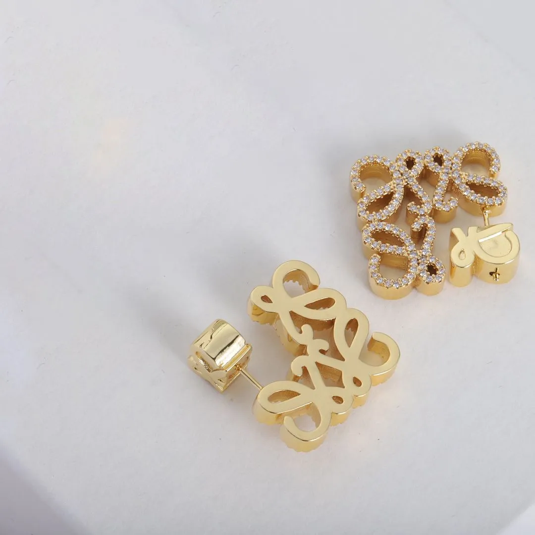 Stud Hoop Huggie Hoop Huggie 18K Gold Plated designer earrings jewlery designer for women Pearl Earring Wedding Party Jewerlry earrings designer