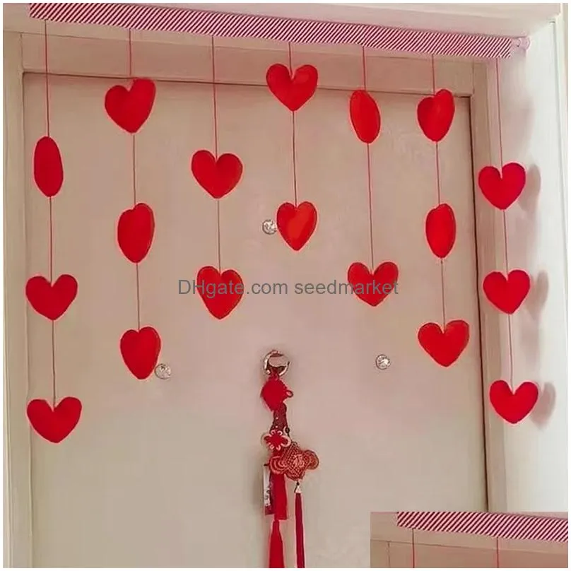 curtains heart decor curtains novelty curtains window living room curtain divider string home decorations curtain beadstassel door