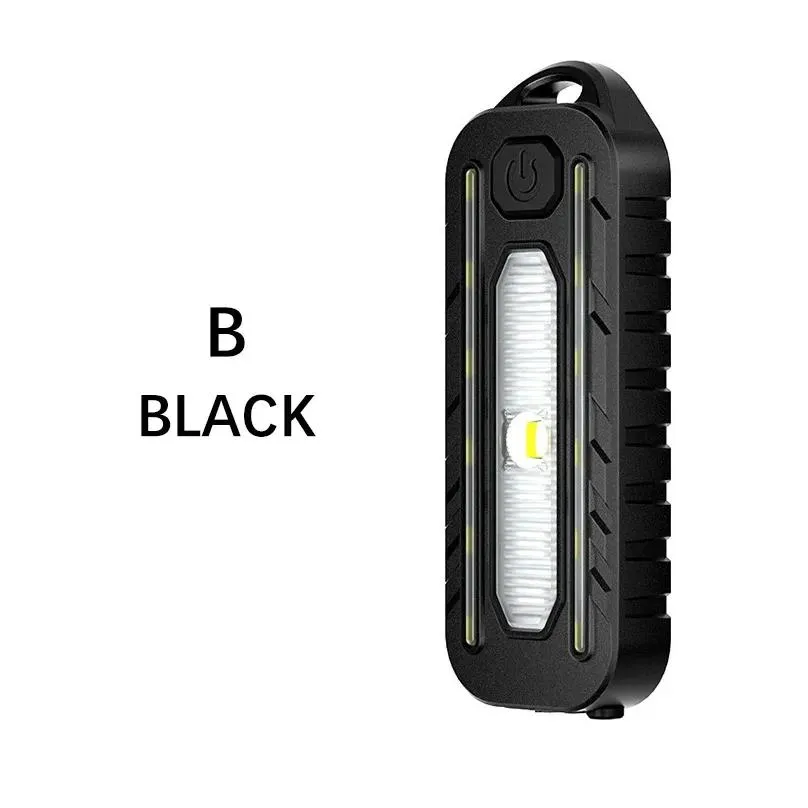 Portable Lanterns Cycling Taillight Bicycle Lights Bike Safety Warning Light LED Shoulder Clip USB Rechargeable Waterproof