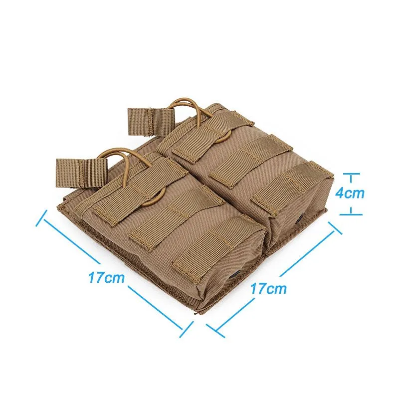 Tactical Mag G36 Double Magazine Pouch Airsoft Gear Molle Bag Vest Camouflage FAST Cartridges Clip Ammunition Carrier Ammo Holder