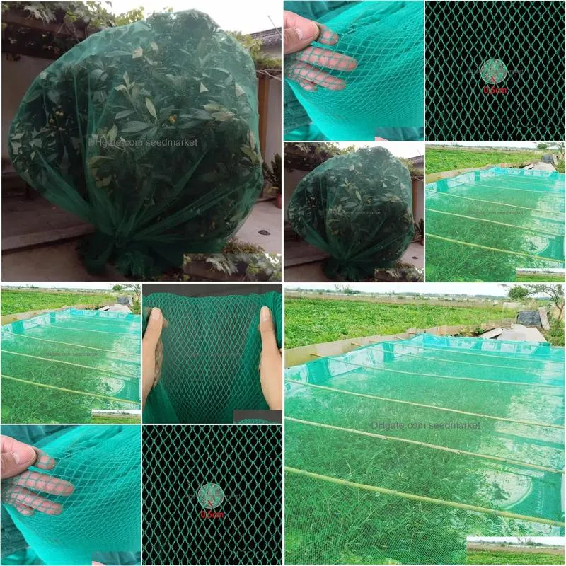 netting 0.5 cm cell garden net fence net fruit tree antibird chicken antihail net pond breeding fishing net