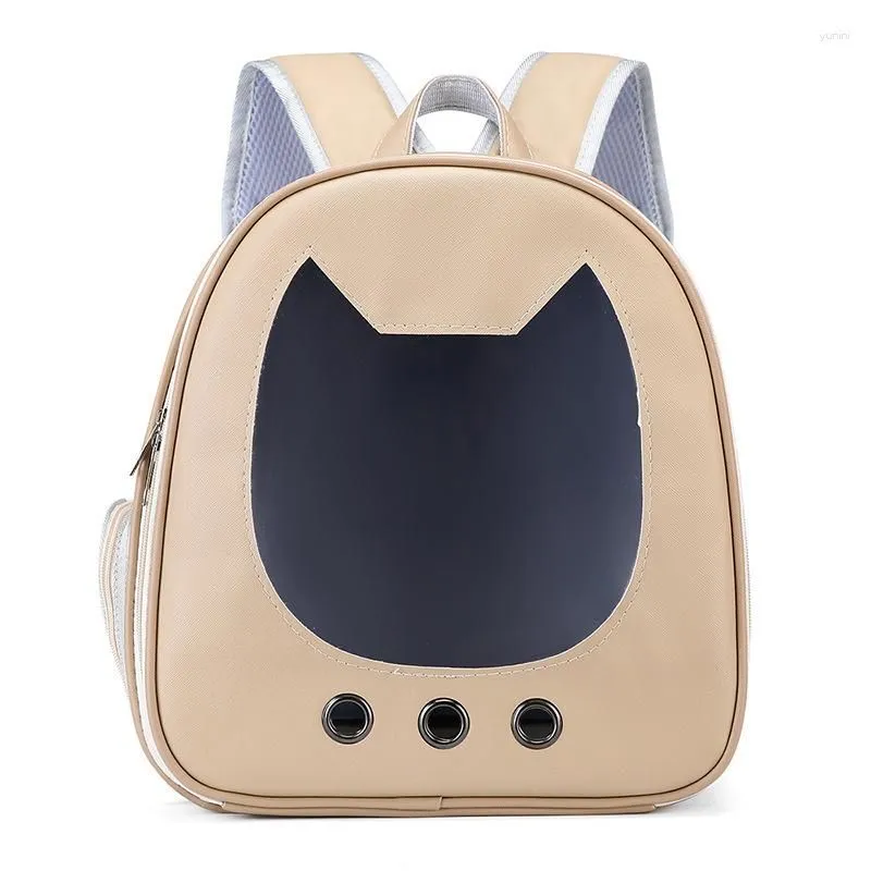 Cat Carriers Portable Pets Carrier Backpack Mesh Breathable Travel Outdoor Shoulder Bag For Small Dogs Cats Carrying Bags