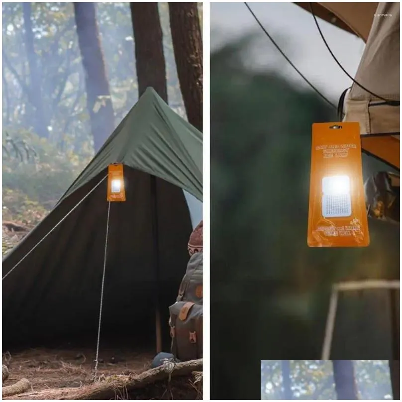 Portable Lanterns Outdoor Camping Lamp Salt Water LED Emergency For Night Fishing Energy Saving Travel Suppli S3F2