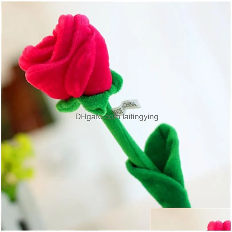 plush toy sun flower rose cartoon curtain flower valentines day bouquet birthday wedding gift 3152 t2