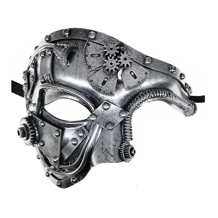 Party Masks One Eye Mask Masquerade Halloween Carnival Steam Cyberpunk 230922