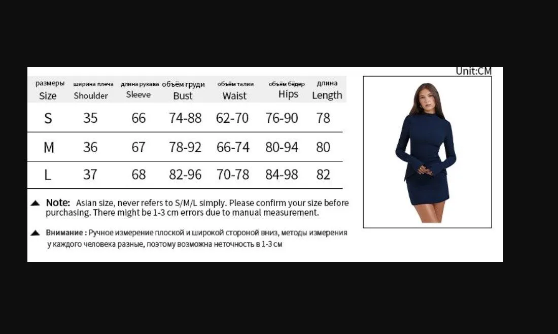 Casual Dresses Mozision Dark Blue Two Pocket Sexy Mini Dress For Women 2023 Autumn Winter Long Sleeve Bodycon Club Party Elegant