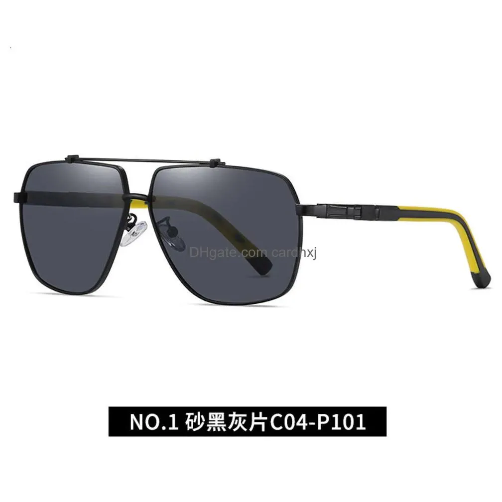 Sunglasses New Polarized For Traveling Drivers Sunshade 6321 Versatile Dual Color Box Mens Drop Delivery Fashion Accessories Dhvvm
