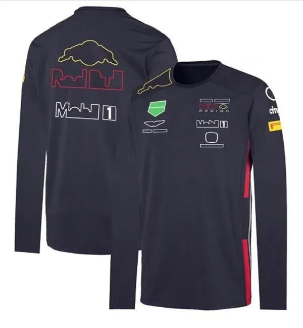 F1 Formula One racing T-shirt summer team long-sleeved jersey same custom