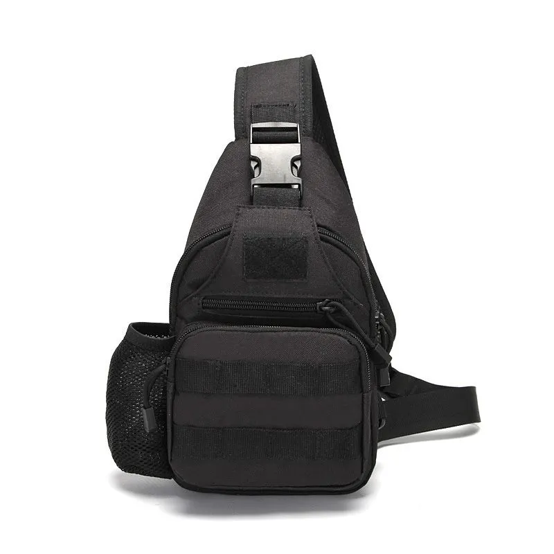 Outdoor Sports Hiking Sling Bag Shoulder Pack Camouflage Tactical Molle Chest Bag NO11-117