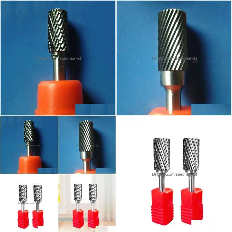hard alloy rotary file cylindrical end teeth b-type file woodworking polishing rotary file wholesale