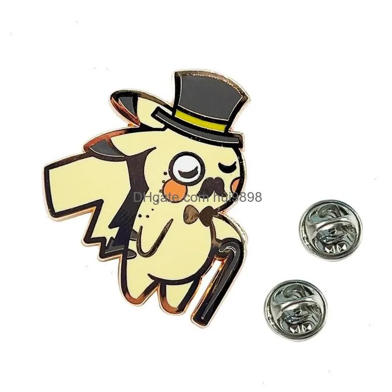 childhood game yellow elf turtle badge cute anime movies games hard enamel pins collect cartoon brooch backpack hat bag collar lapel