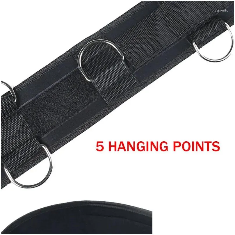 Resistance Bands Training Belt With Elastic Rope Five Hooks For Track Field Running Equipment Solid Durable .Running