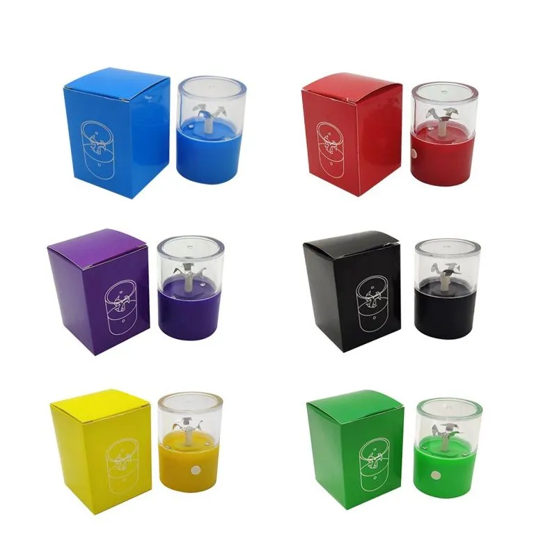 Factory price Electric Tobacco Grinder Smoking Accessories USB charging breaker Cigarette for Dry Herb bong