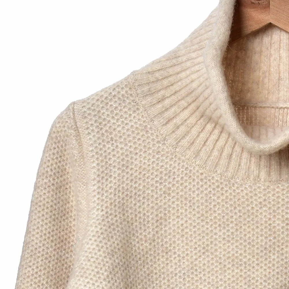 2019 Fall Winter Long Sleeve Round Neck Pure Color Knitted Pullover Sweater Women Fashion Sweaters D2616133