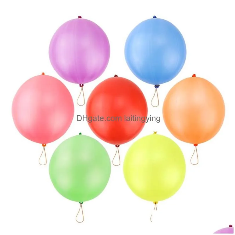 latex balloons colour punch balloon for children fitness interesting toy various colors thickening without pump 6g 8g 10g ba71 q2