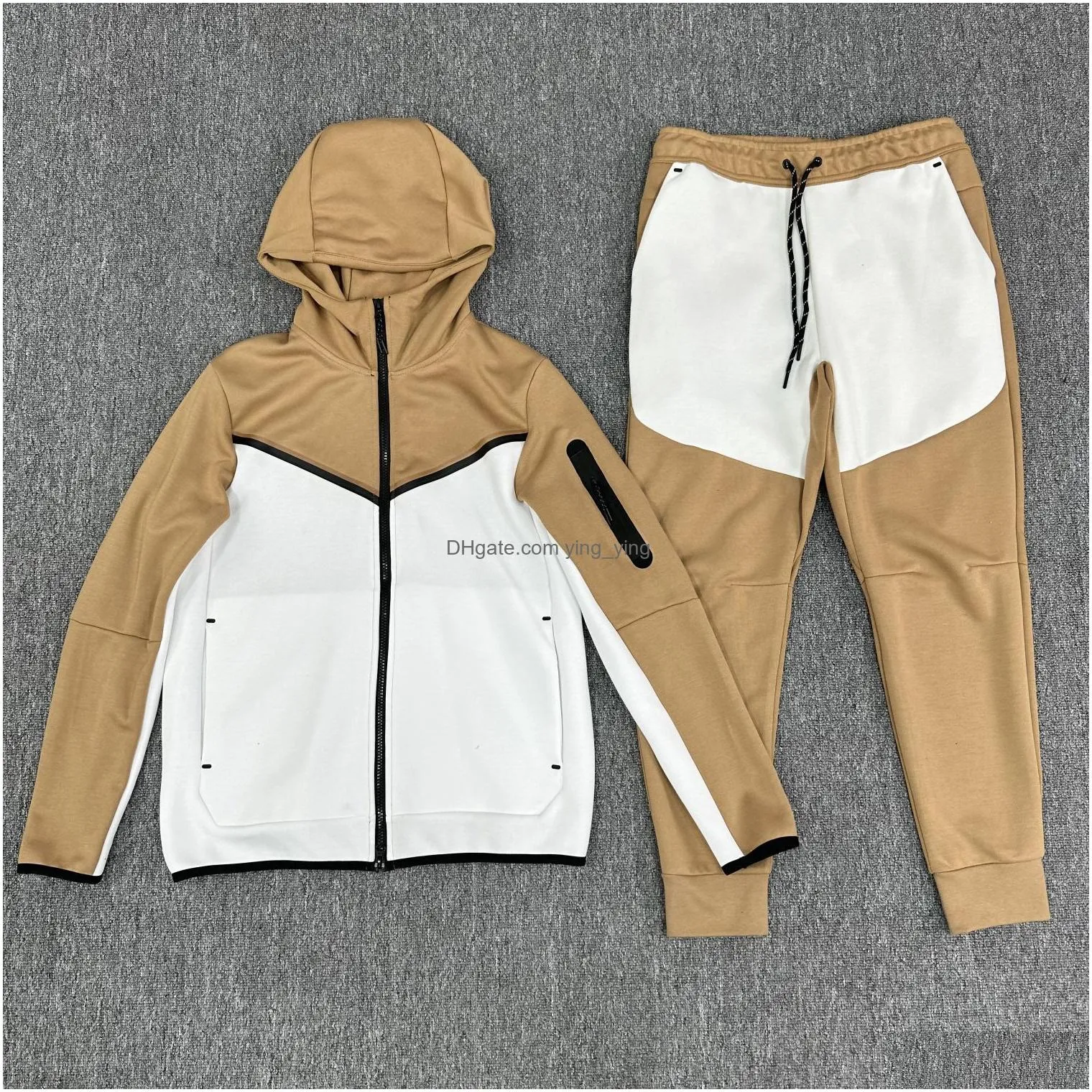 Mens Pants High-End Tech Fleece Sports Hoodies Hoodie Jackets Space Cotton Trousers Womens Thick Coats Bot Joggers Drop Delivery App Dhynm