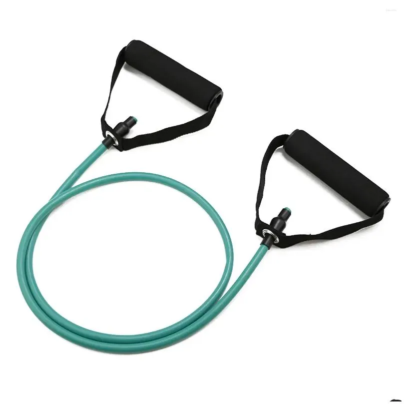 Resistance Bands 5 Levels With Handles Elastic Sports Bodybuild Tube Workout Strength Training