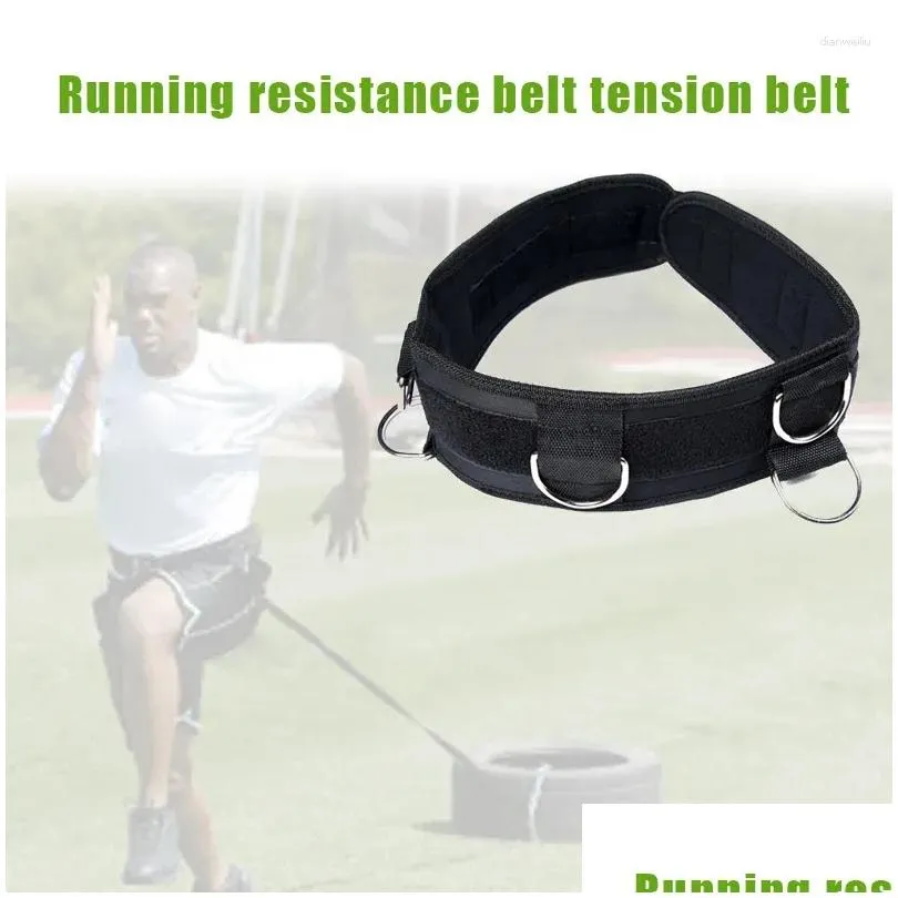 Resistance Bands Training Belt With Elastic Rope Five Hooks For Track Field Running Equipment Solid Durable .Running