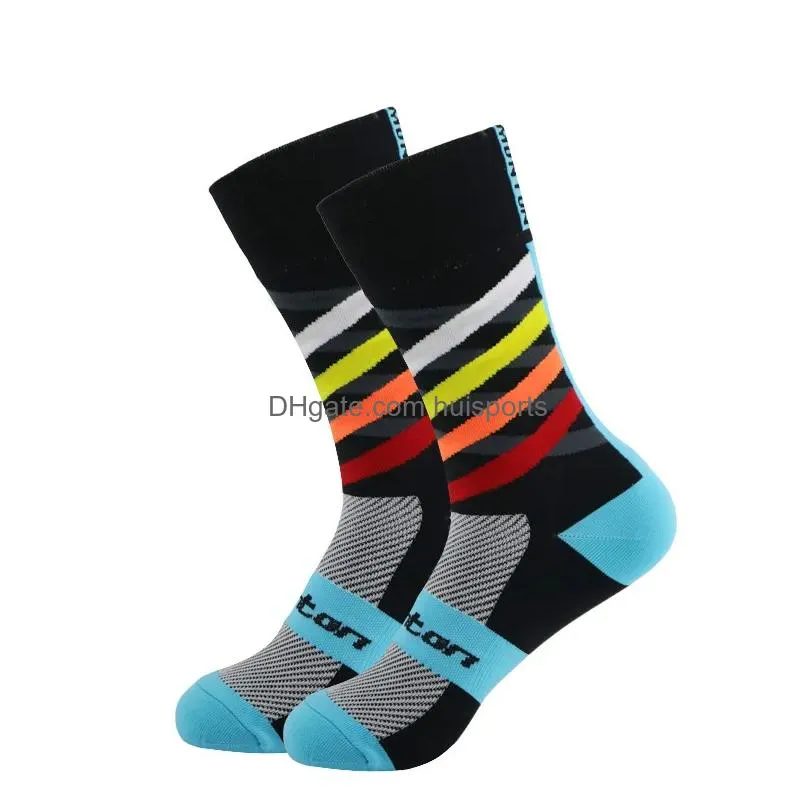 sports socks cycling basketball running sports socks mens camping hiking shock absorption mens sports