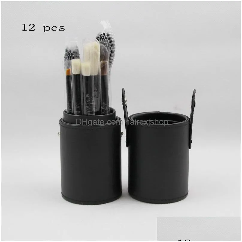 Makeup Brushes 12 Piece Designer Brush Set Travel Woman Wholesale Cosmetics Make Up Kit Drop Delivery Health Beauty Tools Accessories Dhw5R