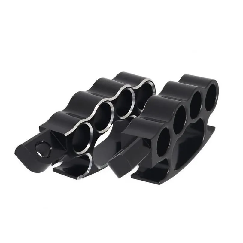 Pedals 60% Drop!!2Pcs Knuckle Footrest Durable Aluminium Motorcycle Foot Pegs Compatible With Fxcw Xl883n Xl1200n