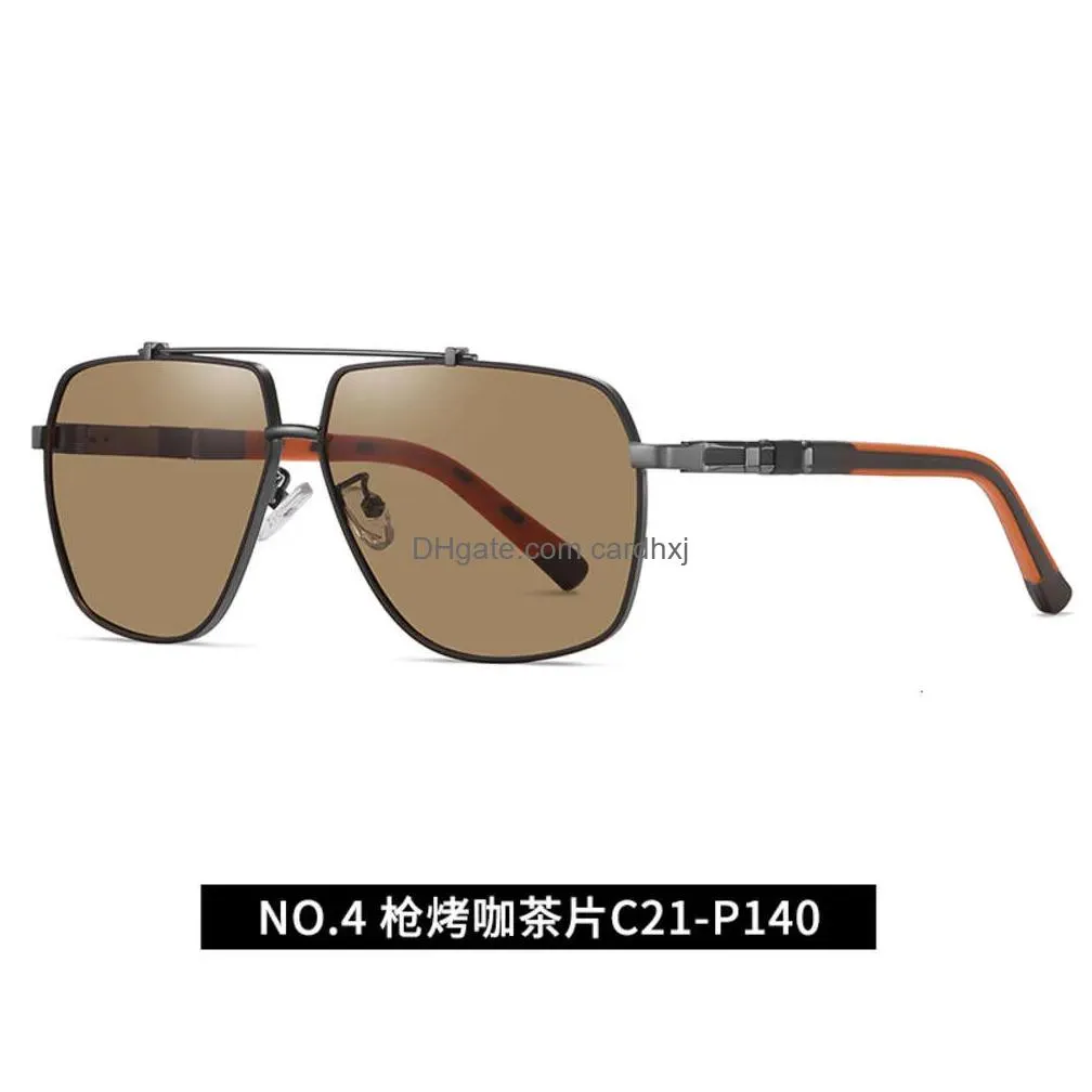 Sunglasses New Polarized For Traveling Drivers Sunshade 6321 Versatile Dual Color Box Mens Drop Delivery Fashion Accessories Dhvvm