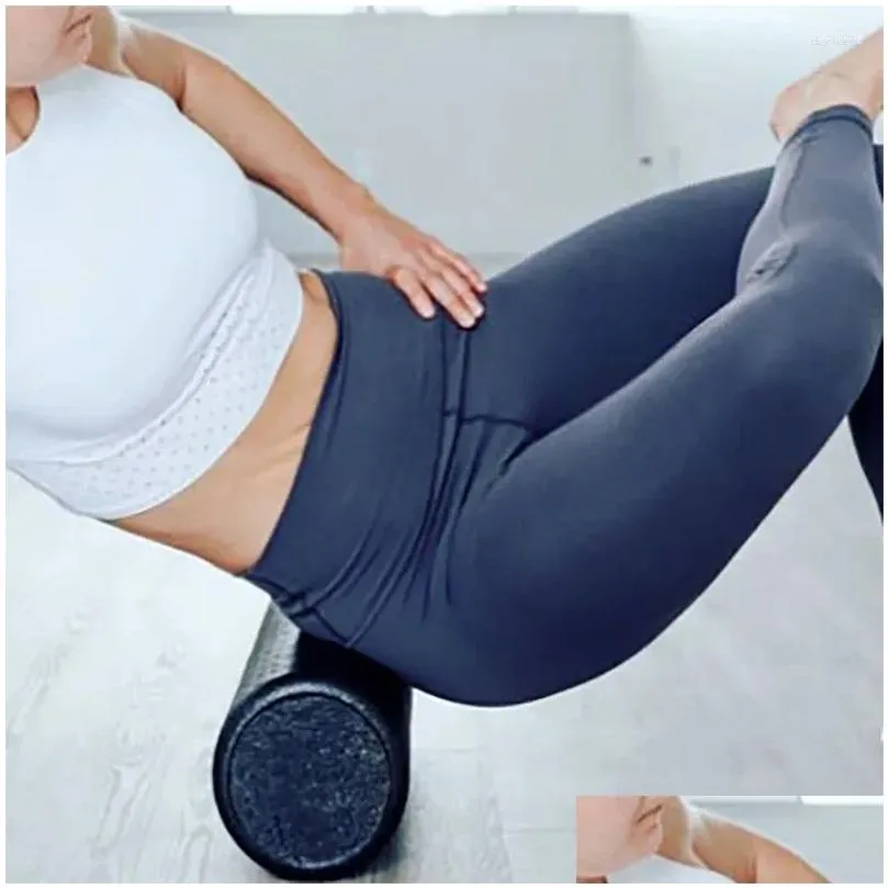 Yoga Blocks Foam Block Roller Peanut Ball Set Massage Therapy Relax Exercise Women Fitness Equipment