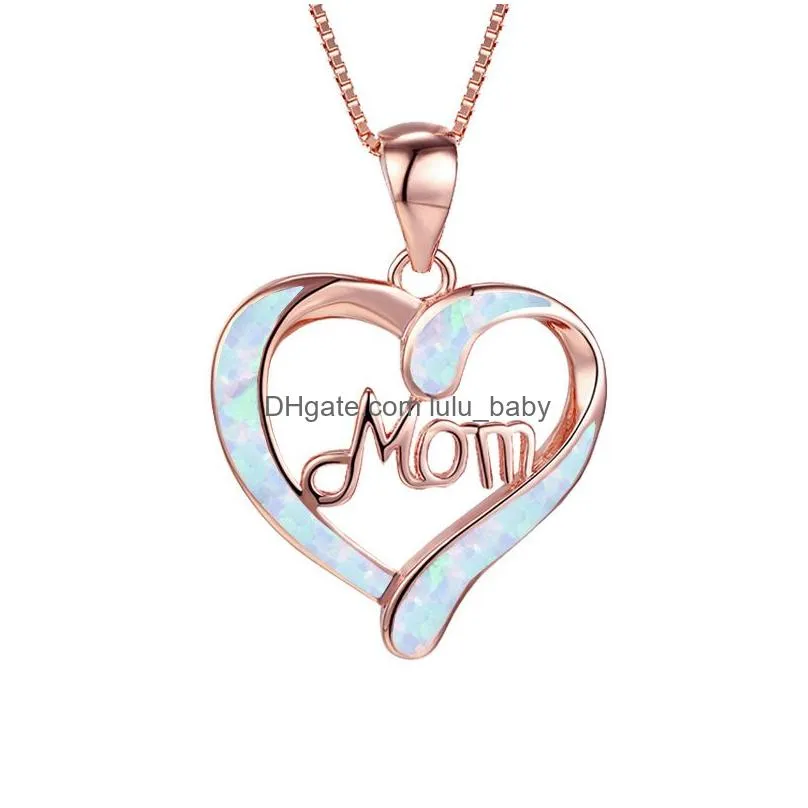 fashion income mom pendant necklace anniversary party accessories birthday mother039s day jewelry gifts mom ladies girls5220049