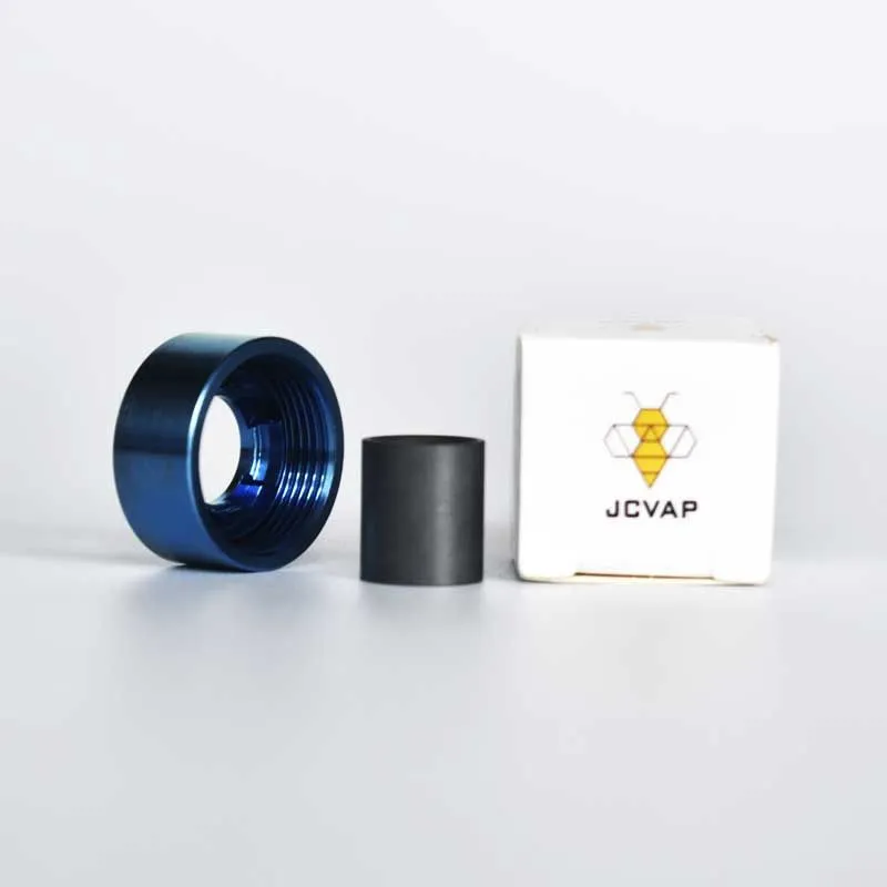 JCVAP Gr2 Titanium Lid Cap and SiC Insert e-Rig Accessories for Focus V Carta Atomizer Smart oil Rig with 5colors no plastic melt195Q