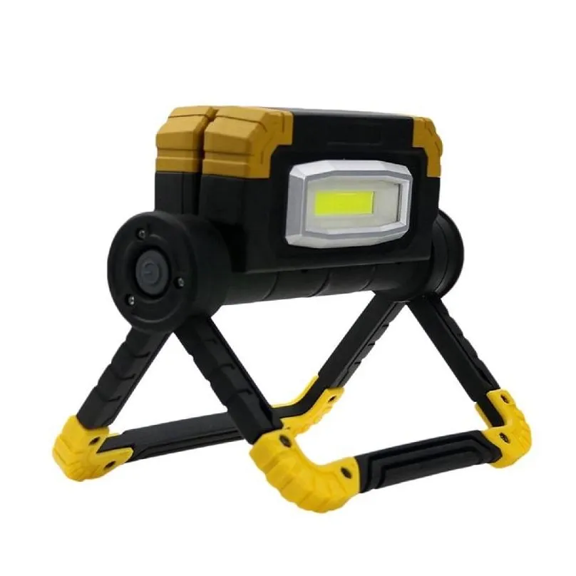 150W NEW Work Lamp USB Rechargeable Outdoor Portable Searchlight Camping Light Double Head COB Anti-fall Flood Campe Spotlight