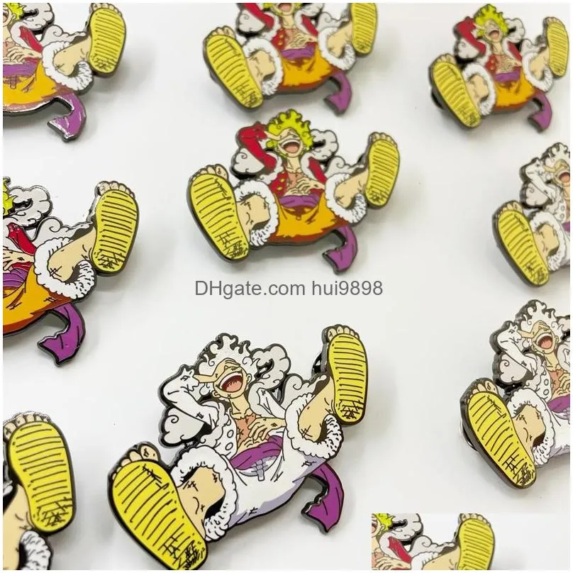 japanese comic one piece characters badge cute anime movies games hard enamel pins collect cartoon brooch backpack hat bag collar lapel