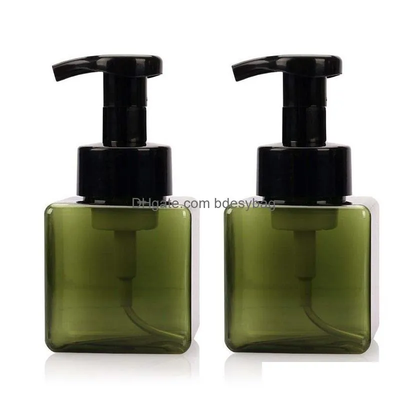 Packing Bottles Wholesale 250Ml 8.5Oz Foaming Hand Soap Dispenser Pump Bottle Refillable Mousses Liquid Foam Container Drop Delivery O Dhd8M