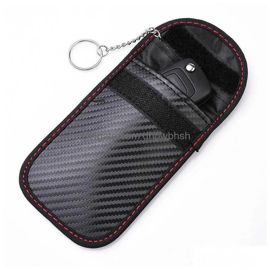 car rfid signal blocking bag er blocker case faraday cage pouch for keyless keys radiation protection cell phone drop delivery