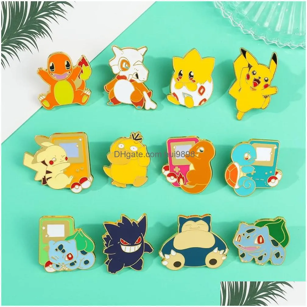 magical elf turtle game pin cute anime movies games hard enamel pins collect metal cartoon brooch backpack hat bag collar lapel badges women fashion