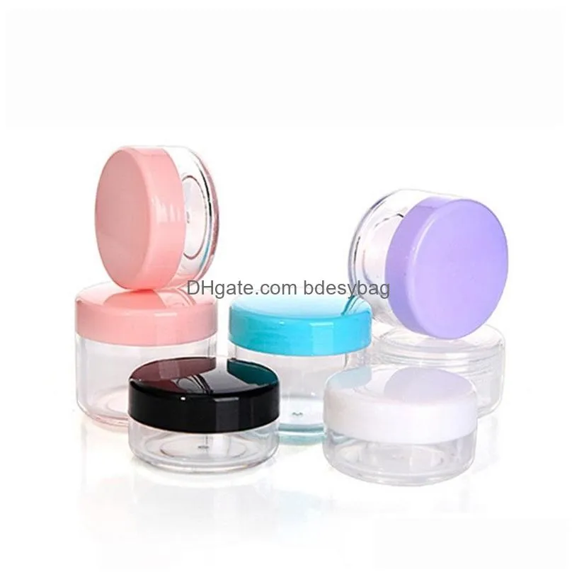 Packing Bottles Wholesale 10G 15G 20G Empty Container Plastic Jar Pot Eyeshadow Makeup Face Cream Lotion Cosmetic Refillable Bottle Dr Dhofi