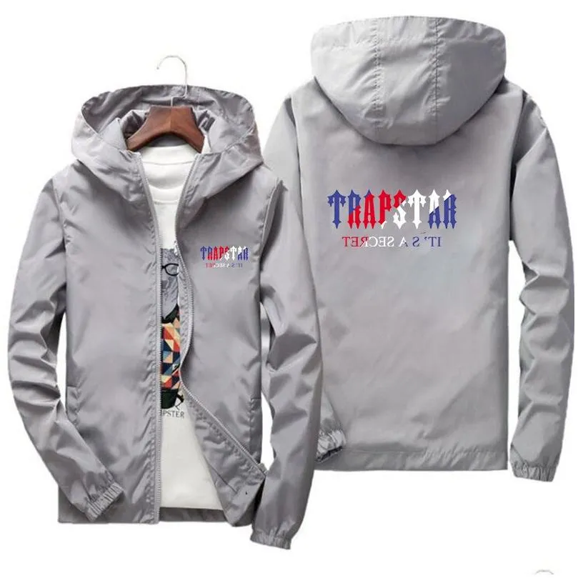 trapstar Jackets Designer womens jacket Tracksuit Hoodie Sweatshirts Black White Autumn Winter Jogger Sporting hoodie Mens Sweat coat
