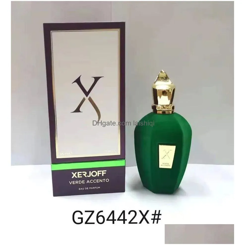 brand xerjoff v coro fragrance verde accento edp luxuries designer cologne perfume for women lady girls 90ml parfum spray body mist