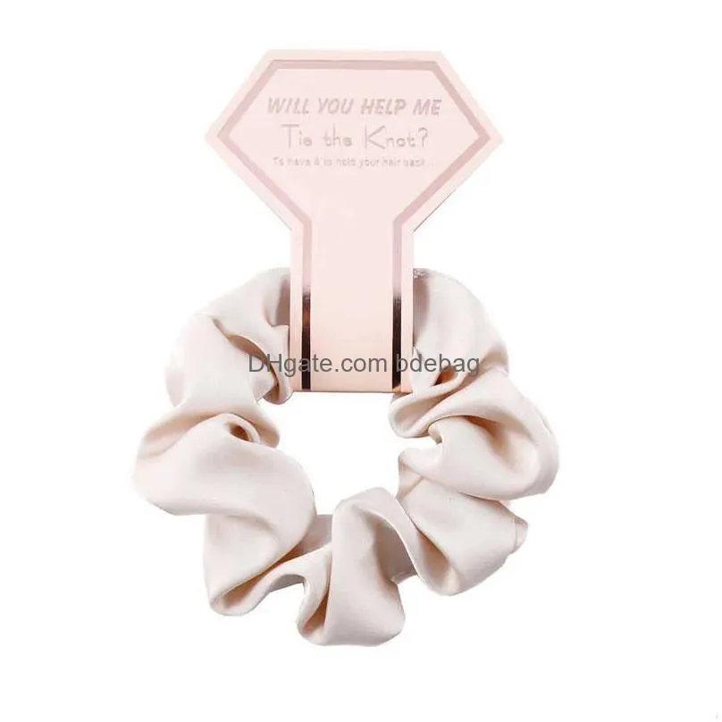  6/1pcs bridesmaid gift hair band ties wedding bridal shower team bride to be decoration favors bachelorette hen party supplies
