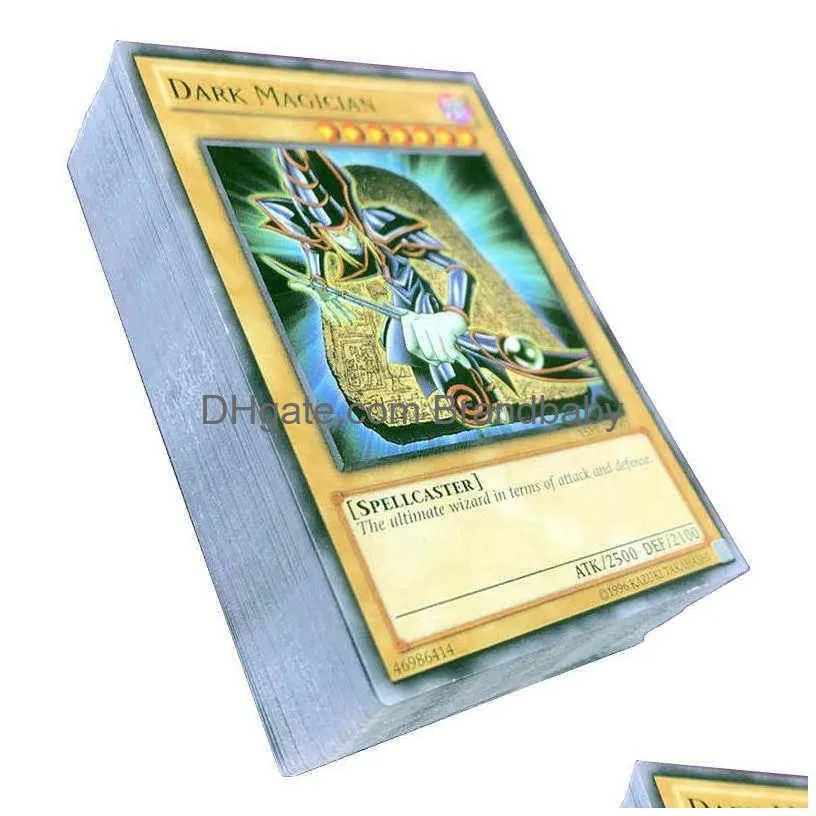 Card Games New Japanese Yuh Collection Rare Cards Box Yu Gi Oh Sky Dragon Game Hobby Collectibles Holder For Child Gift Toys Drop Deli Dhpqj