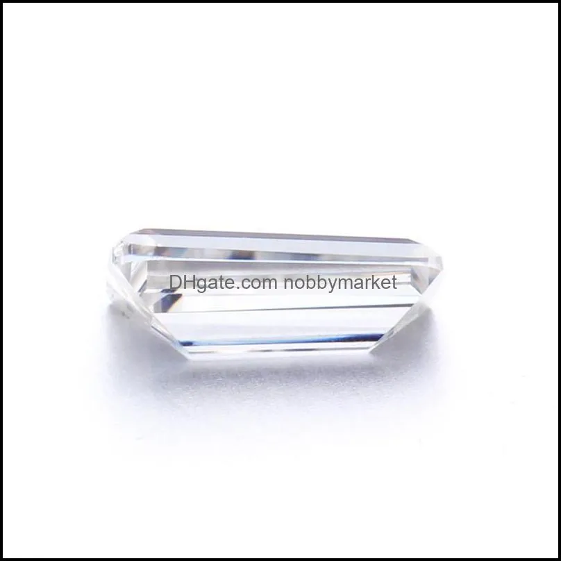 0.3Ct0.6Ct2x3x5MM3x5x6MM Trapezoid Cut D/F Color VVS Clarity Perfect 3EX Cut Synthetic Lab Diamond Moissanite Stone Loose Diamond