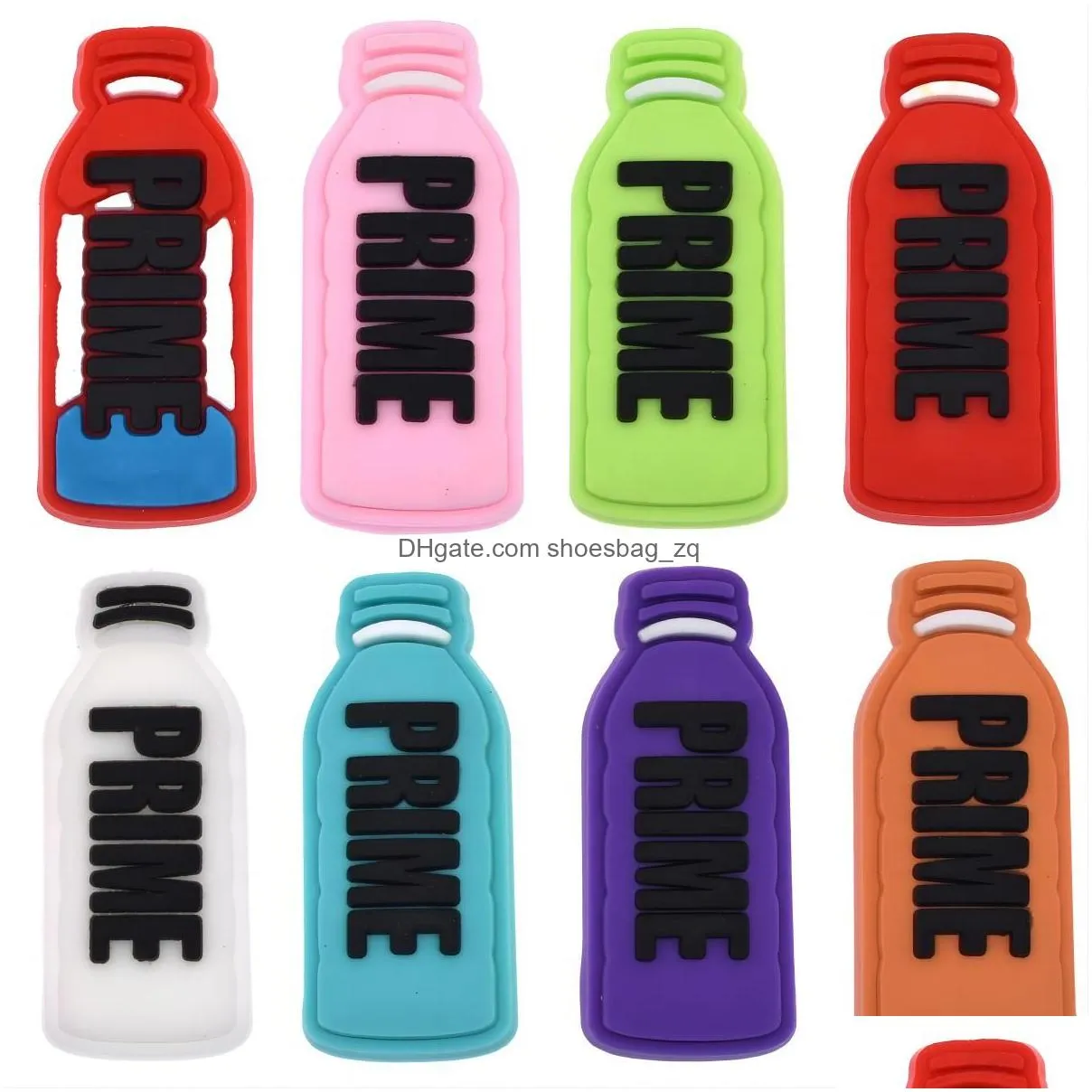 Wholesale Prime Drink Bottle Croc Charms for Bracelet Wristband Boys Girls Kids Adults