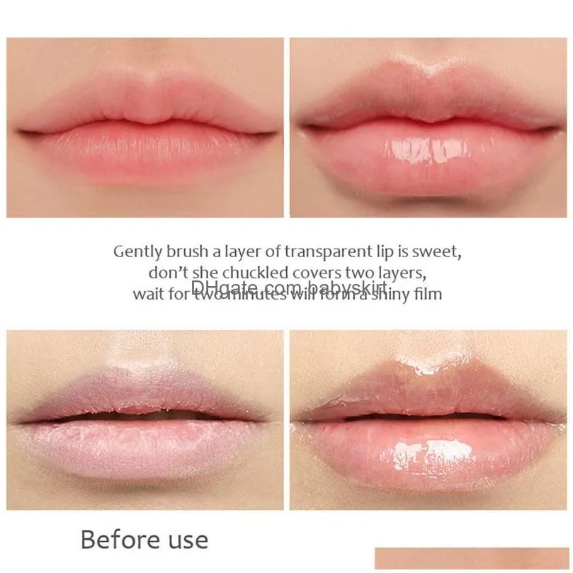 Lip Plumper Plum Lips Care Serum Mask For Increase Elasticity Moisturizing Reduce Fine Lines Plump Gloss Y Makeup Drop Delivery Dhv6J