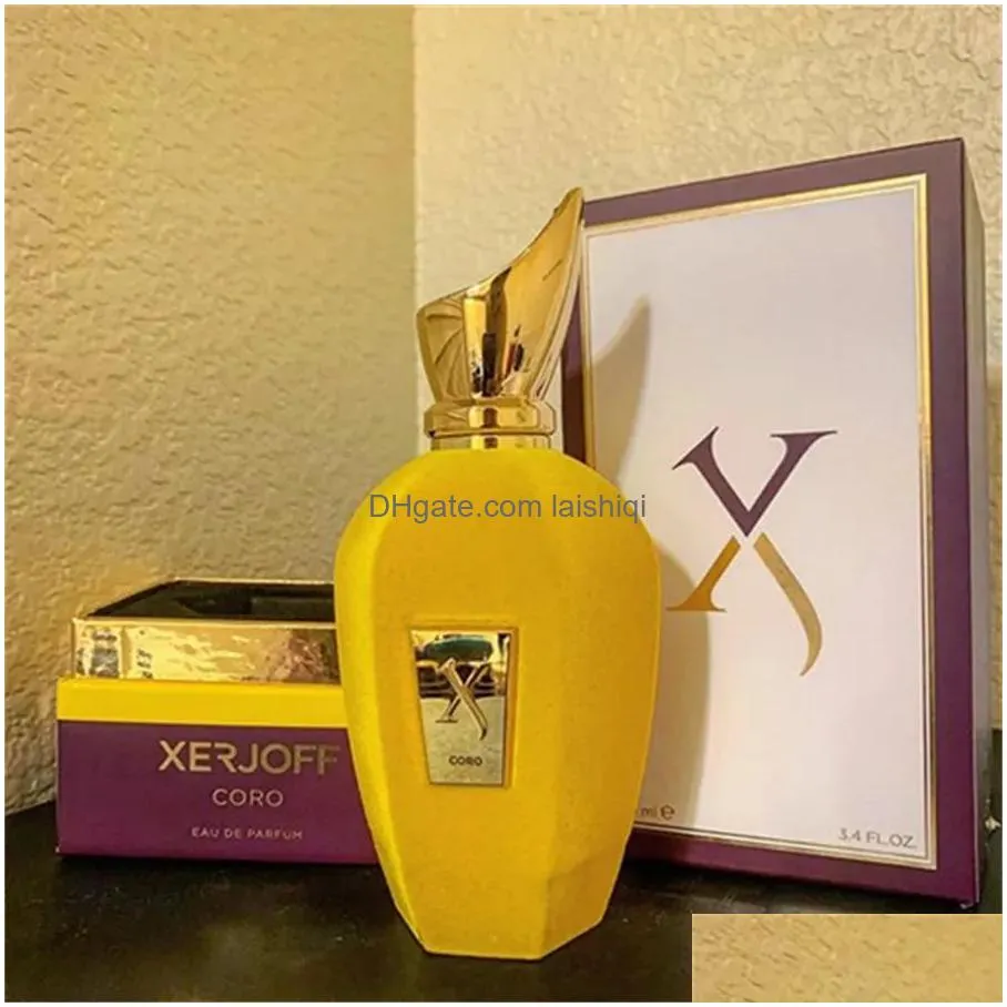 brand xerjoff v coro fragrance verde accento edp luxuries designer cologne perfume for women lady girls 90ml parfum spray body mist