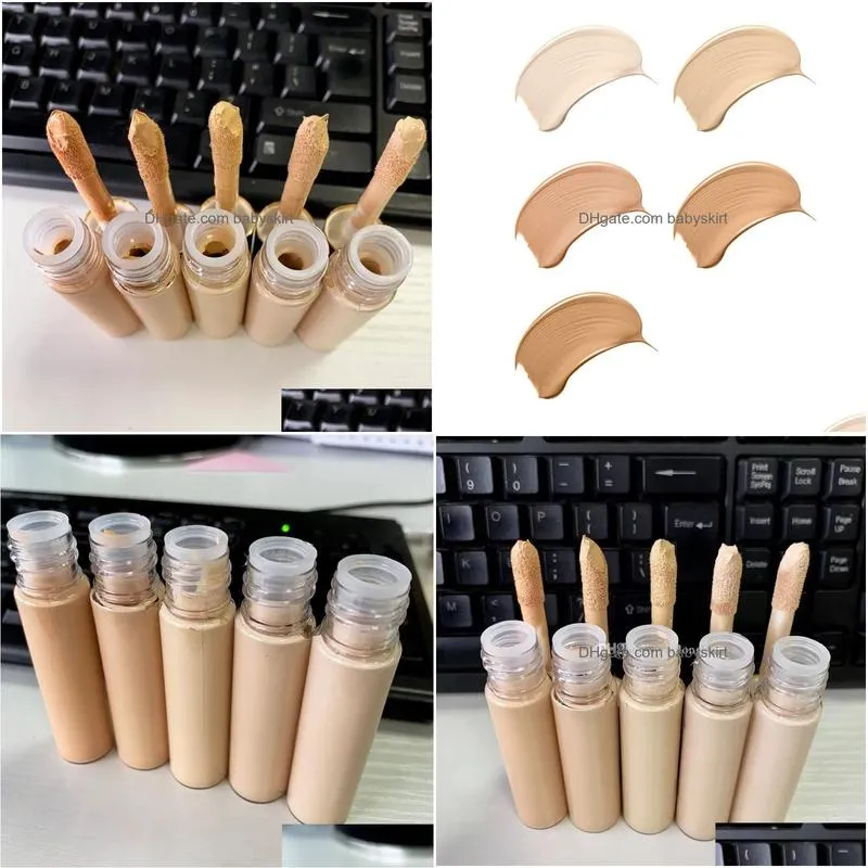 Concealer Face Contour Fl Erage Liquid Foundation 10 Color Corrects Contours 10Ml Light Medium Fair Neutral Beige Sand Tan Highlight B Dhj5D