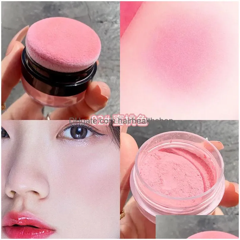 Blush Makeup light colours Blusher Face Powder Pigment Mineral Peach Korean Professional Texture Cheek Pprivate Label Cosmetics 230725