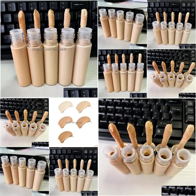 Concealer Face Contour Fl Erage Liquid Foundation 10 Color Corrects Contours 10Ml Light Medium Fair Neutral Beige Sand Tan Highlight B Dhj5D