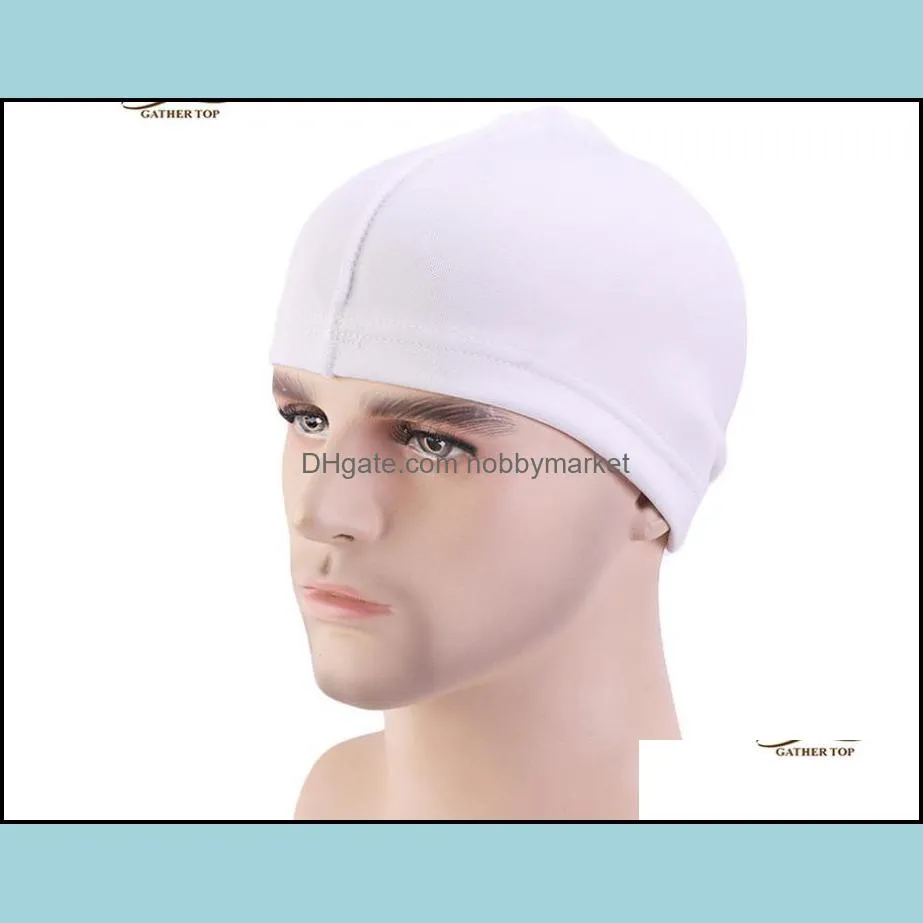 Elastic Band Wave Caps for Men New Mens Womens Wig Cap for 360 540 and 720 Waves