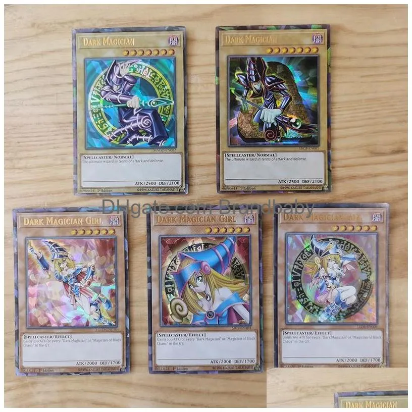 Card Games 72Pcs Yu Gi Oh Japanese 72 Different English Wing Dragon Nt Soldier Sky Flash Kids Toy Gift 220725 Drop Delivery Toys Gifts Dhp43