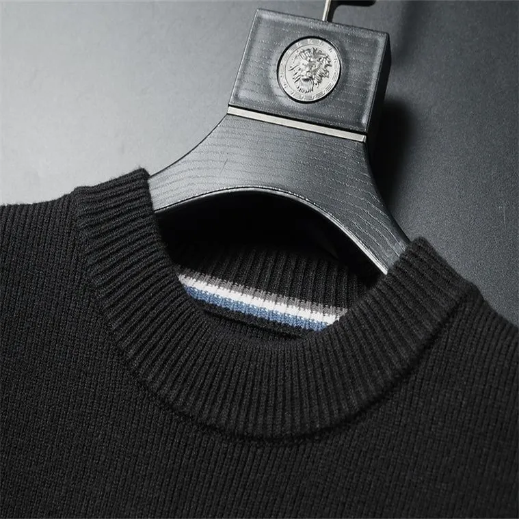 Luxury Mens Womens Designer Sweater Gradient Jacquard Letters Mens Fashion Paris T Street Long Sleeve M-XXXL V30